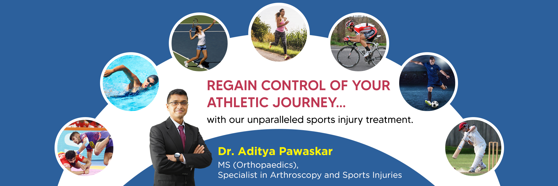 Best Orthopaedic Surgeon, Dr. Aditya Pawaskar, Specialist in Arthroscopy and Sport Injury in Mumbai, Maharshtra in Matunga and Tardeo Road.