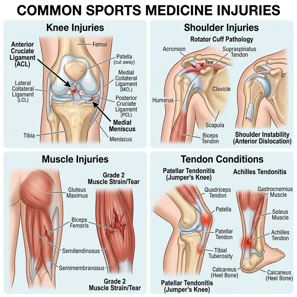 What Conditions Does a Sports Medicine Specialist Treat?