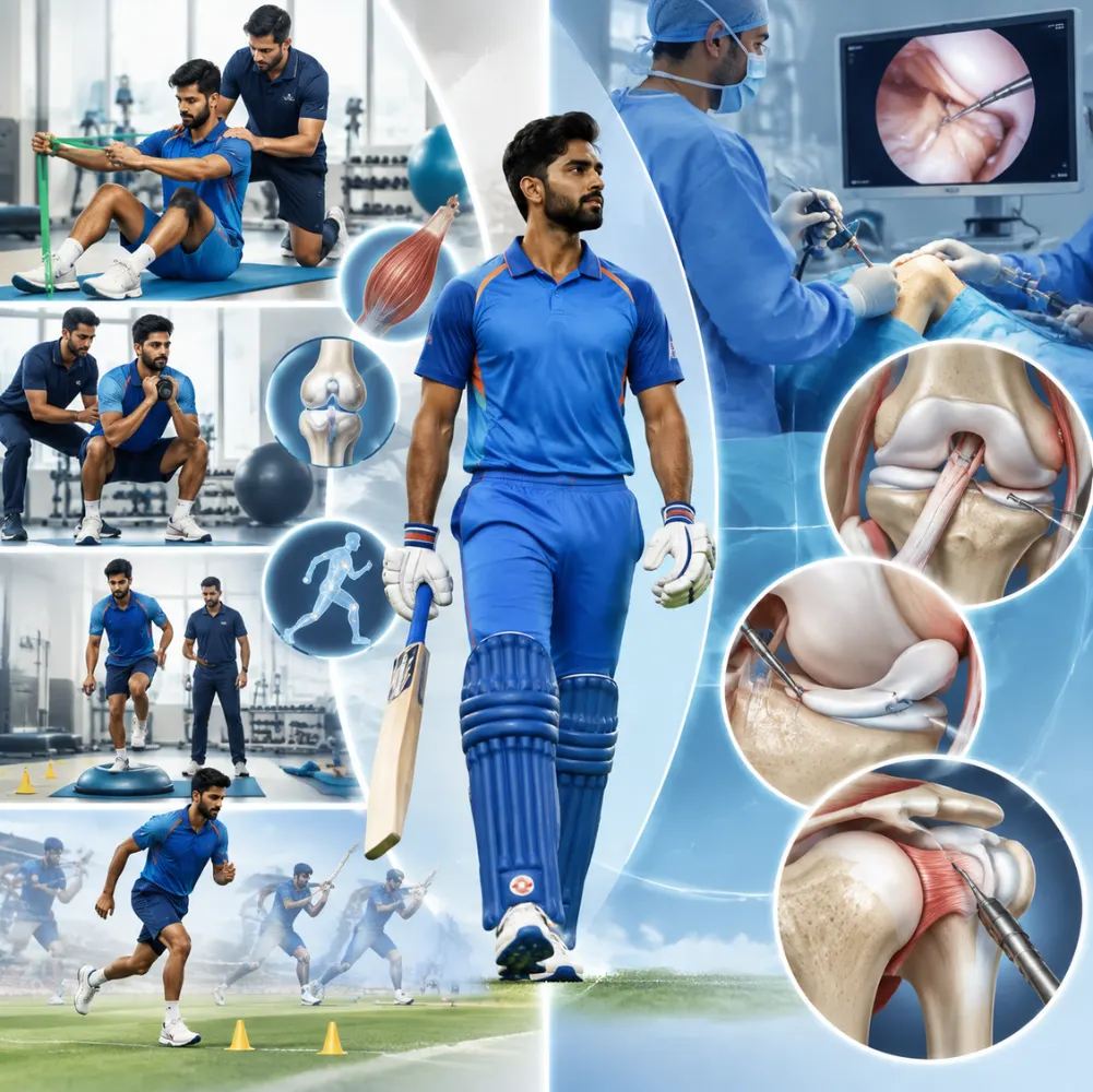 Treatment Options for Cricket Injuries